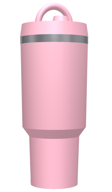 Flip Straw Tumbler with Carry Handle – Customised Name (30 oz)